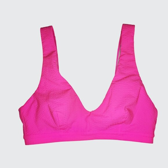 Lululemon Tops - Preowned Lululemon Hot Pink Athletic Bralette Women's Size XS